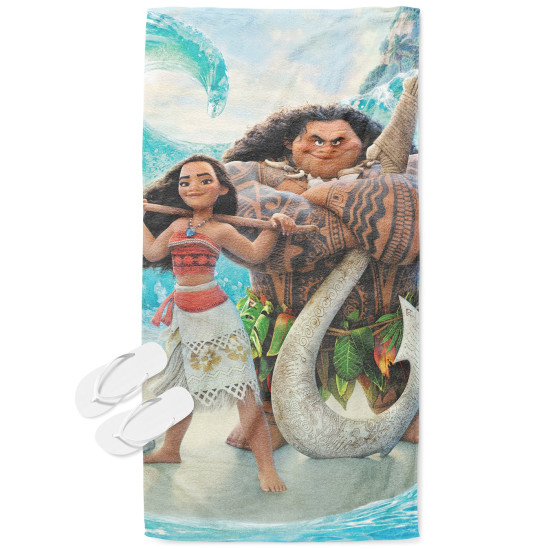 3D gyerek strandtörölköző - Moana