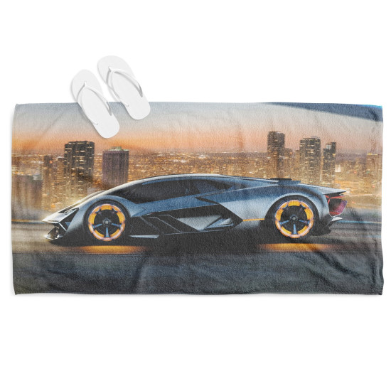 Lamborghini strandtörölköző