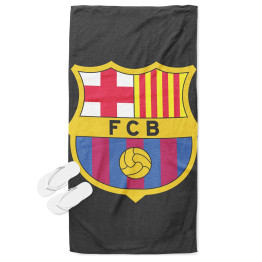 Barcelona törölköző - Barcelona Black