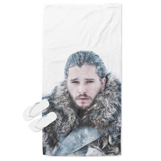 Trónok harca törölköző - Game of Thrones John Snow White