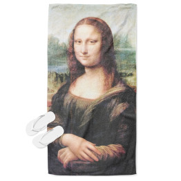 Strandtörölköző - Mona Lisa