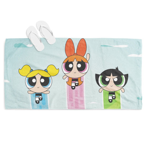 Pindúr pandúrok gyerek törölköző - The Powerpuff Girls