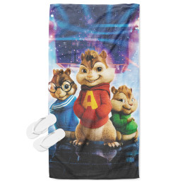 Gyerek törölköző - Alvin and the Chipmunks