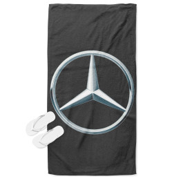 3D törölköző - Mercedes Logo