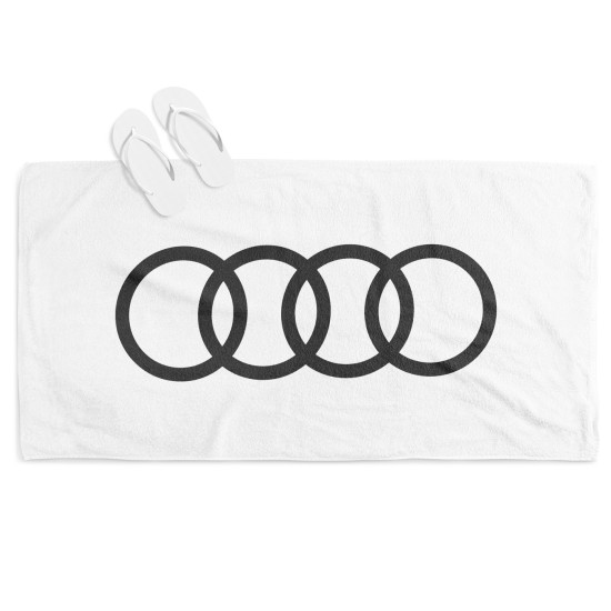 Audi strandtörölköző - Audi Logo