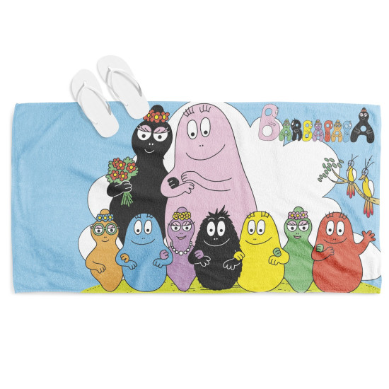 Gyerek törölköző - Barbapapa