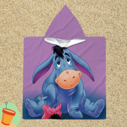 Gyerek poncsó törölköző - Eeyore Bow