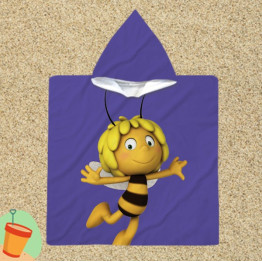 Gyerek poncsó törölköző - Maya The Bee