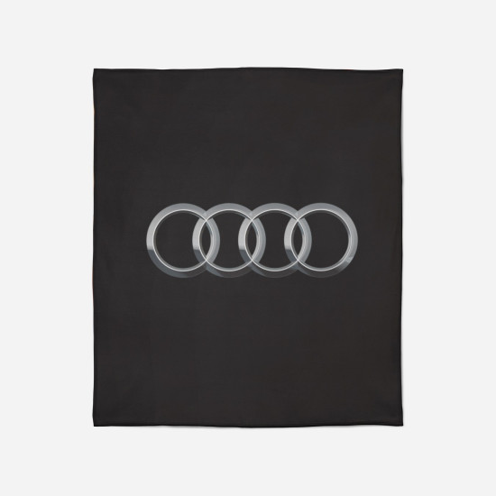 Audi polár pléd - Audi Logo Black