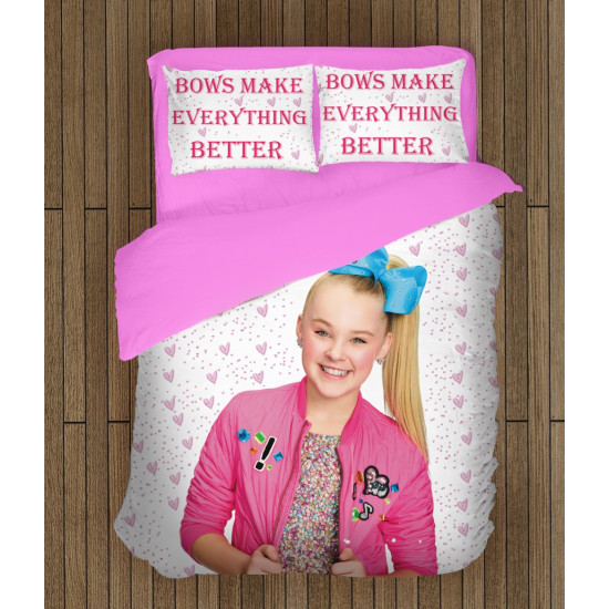 Pamut ágynemű garnitúra - Jojo Siwa