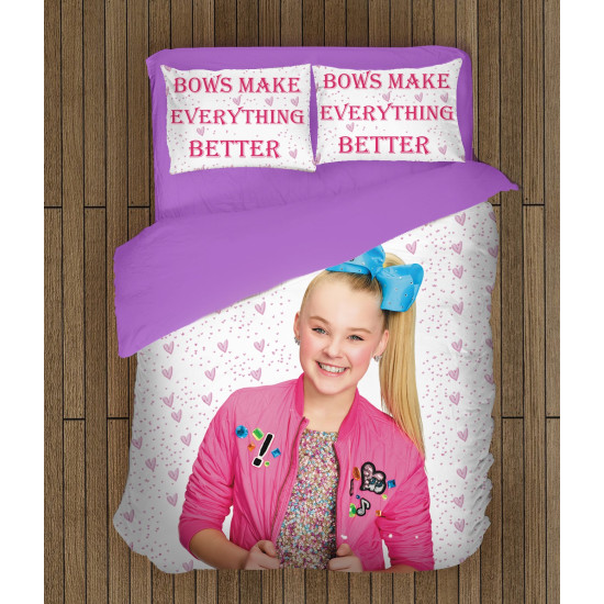 Pamut ágynemű garnitúra - Jojo Siwa