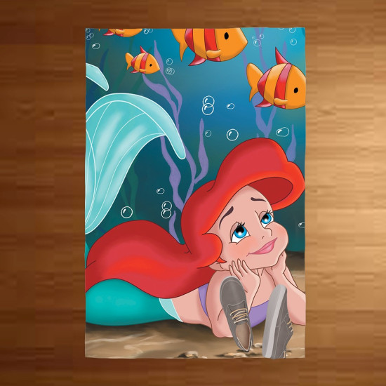 A kis hableány szőnyeg gyerekszobába - The Little Mermaid