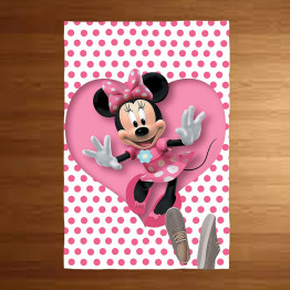 Minnie Egeres pink szőnyeg - Minnie Mouse