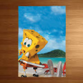 Modern gyerek szőnyeg - Sponge Bob on The Beach