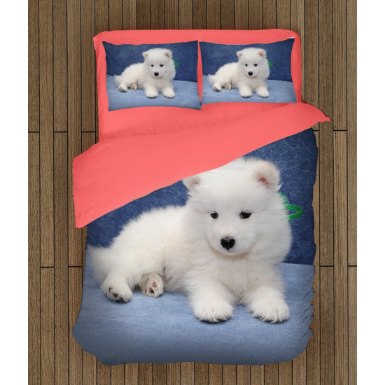 Pamut ágynemű garnitúra - Baby Samoyed