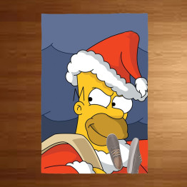 A Simpson család karácsonyi  szőnyeg - Christmas Homer Simpson