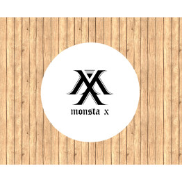 3D kerek szőnyeg - Monsta X