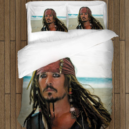 A Karib-tenger kalózai luxus ágynemű - Jack Sparrow