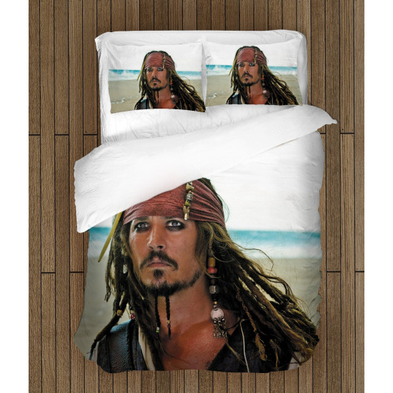 A Karib-tenger kalózai luxus ágynemű - Jack Sparrow