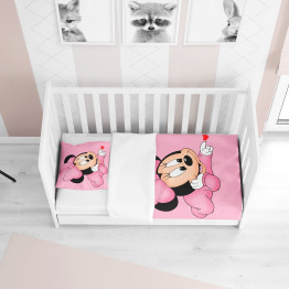 Minnie Egeres baba pamut ágynemű garnitúra - Minnie Mouse Baby