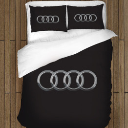 Audi ágyneműhuzat - Audi Logo Black