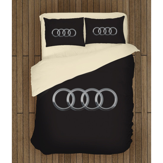 Audi ágyneműhuzat - Audi Logo Black