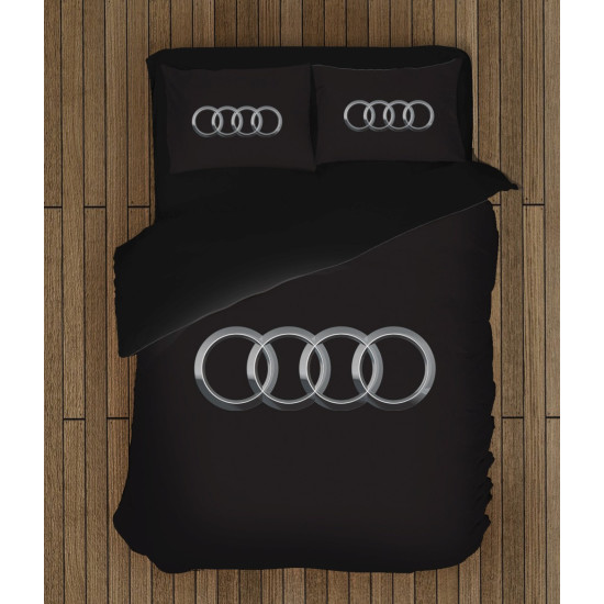 Audi ágyneműhuzat - Audi Logo Black