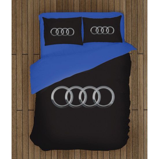 Audi ágyneműhuzat - Audi Logo Black