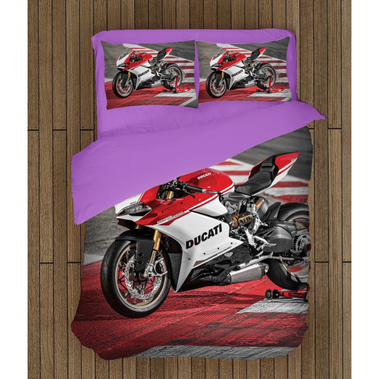 3D motor ágyneműhuzat - Ducati