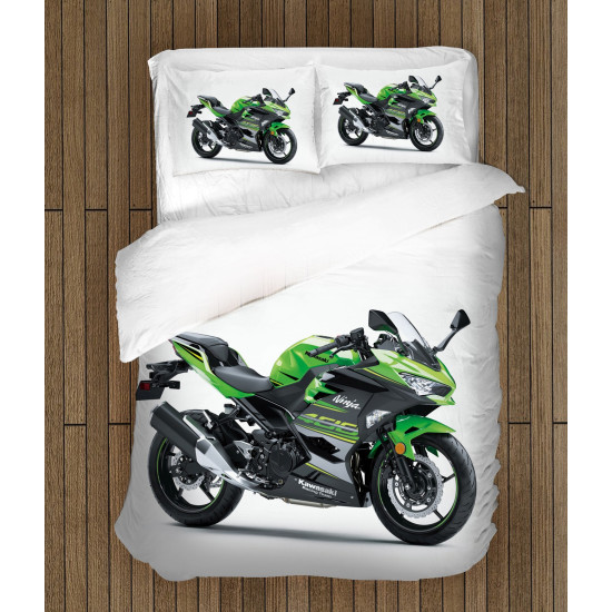 Motor ágyneműhuzat-garnitúrá - Kawasaki Motor Green