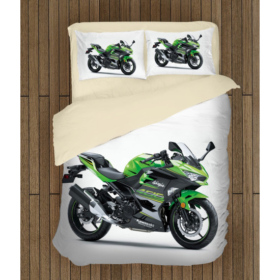 Motor ágyneműhuzat-garnitúrá - Kawasaki Motor Green