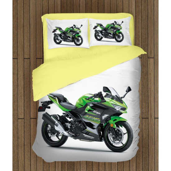 Motor ágyneműhuzat-garnitúrá - Kawasaki Motor Green