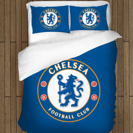 Chelsea ágyneműhuzat szett - Chelsea Blue Logo