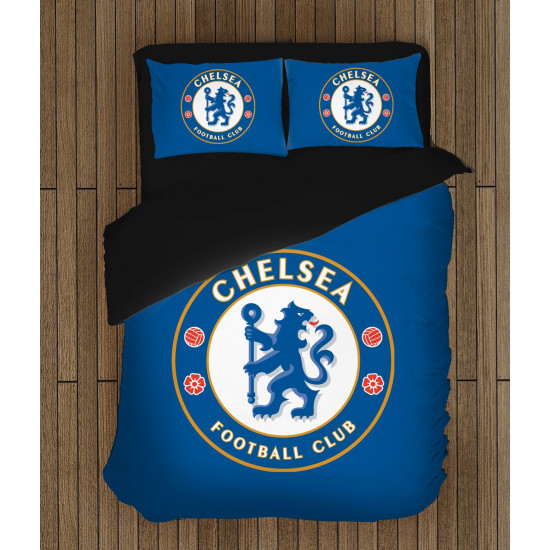 Chelsea ágyneműhuzat szett - Chelsea Blue Logo