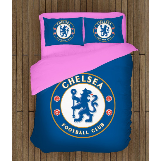 Chelsea ágyneműhuzat szett - Chelsea Blue Logo