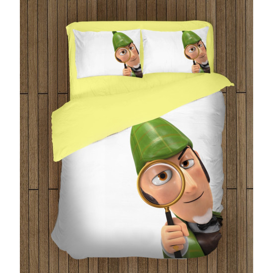 Paplan párnahuzat szett - Sherlock Gnomes White