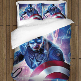 3D paplan szett - Captain America