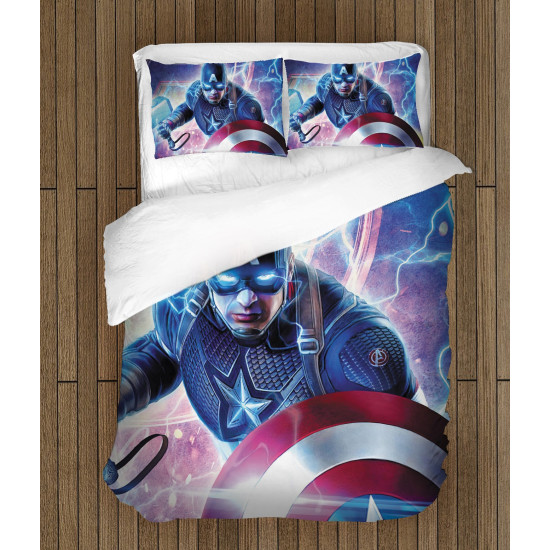 3D paplan szett - Captain America