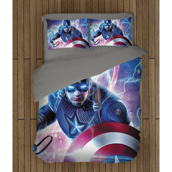 3D paplan szett - Captain America