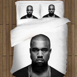 3D Luxus paplanos ágynemű - Kanye West