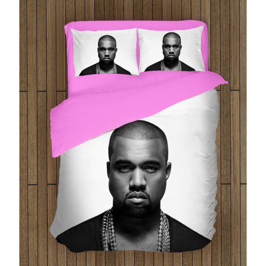 3D Luxus paplanos ágynemű - Kanye West