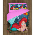 A kis hableány gyerek paplan párnahuzat szett - The Little Mermaid Ariel