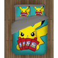 Pokemon ágynemű - Pikachu Cards