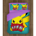 Pokemon ágynemű - Pikachu Cards