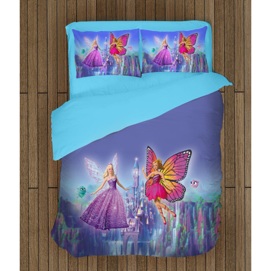 3D Ágynemű garnitúra - Fairy Princesses