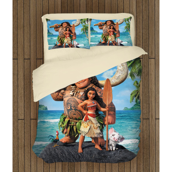 3D minőségi ágyneműhuzat - Moana