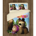 Mása és a Medve 3D ágynemű - Masha And The Bear